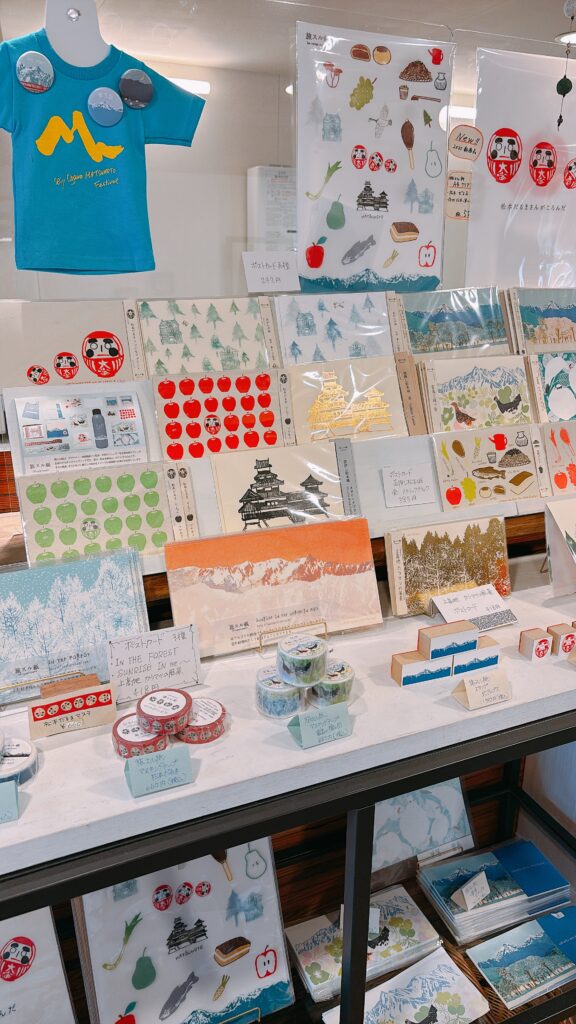 旅スル紙コラボアイテム　ポストカード・マスキングテープ